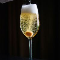 champagne, cognac, sugar cube, angostura bitters