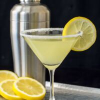 citrus vodka, fresh lime juice, cointreau, sugared rim