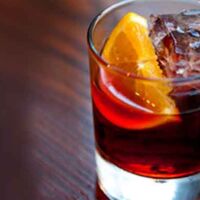 gin, rouge vermouth, campari