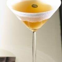 mandarin vodka, serrano chilli, fresh lemon juice, orange juice, cranberry juice