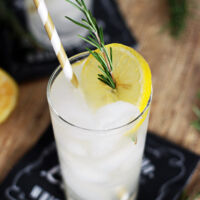 vodka, rosemary infused limoncello, fresh lemon juice, club soda