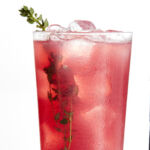 fresh blackberries, fresh thyme, fresh lemon juice, lemon zest, organic sugar, sparkling water, (you of course can add vodka/ gin or tequila)